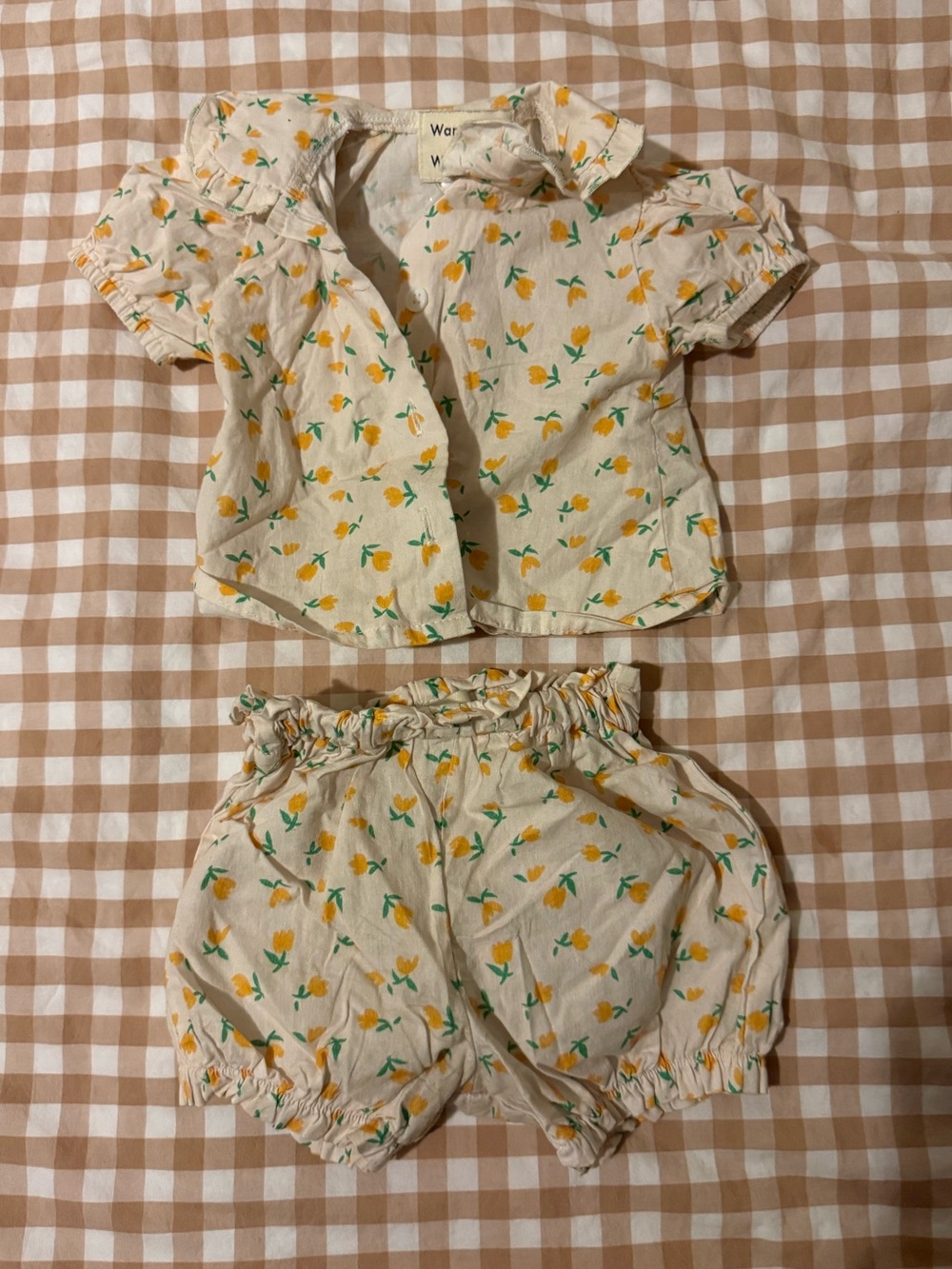 Wander and wonder girls outfit 12-18 months